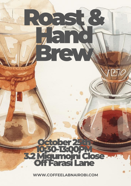 Roast and Hand Brew With Us!