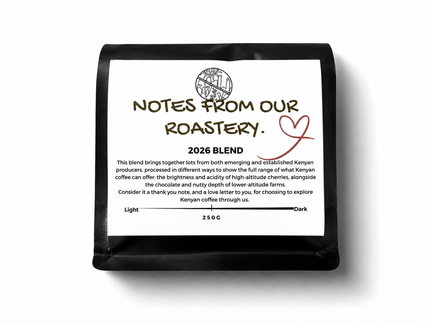 Notes From Our Roastery - 2026 Blend.