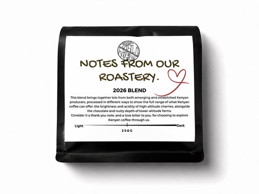 Notes From Our Roastery - 2026 Blend.