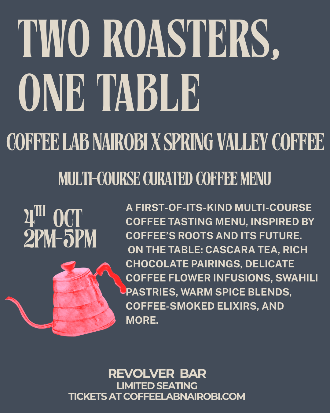 TWO ROASTERS, ONE TABLE