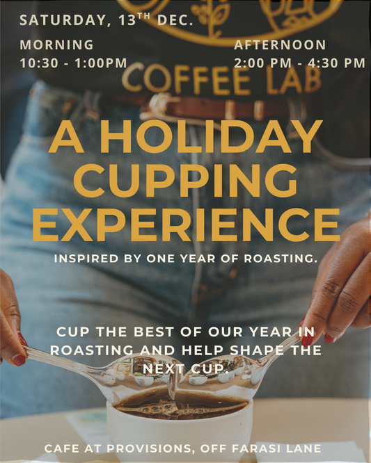 A Holiday Cupping Experience